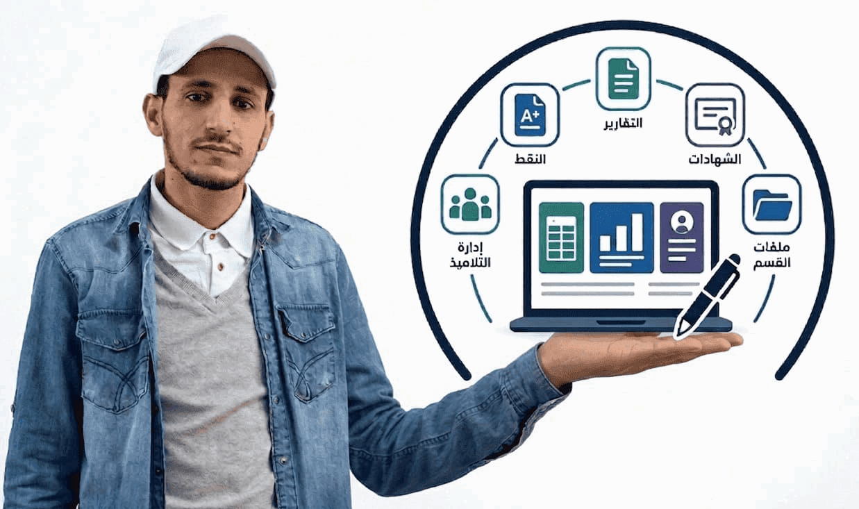 كل ما يحتاجه الأستاذ في منصة واحدة - منصة المدراء